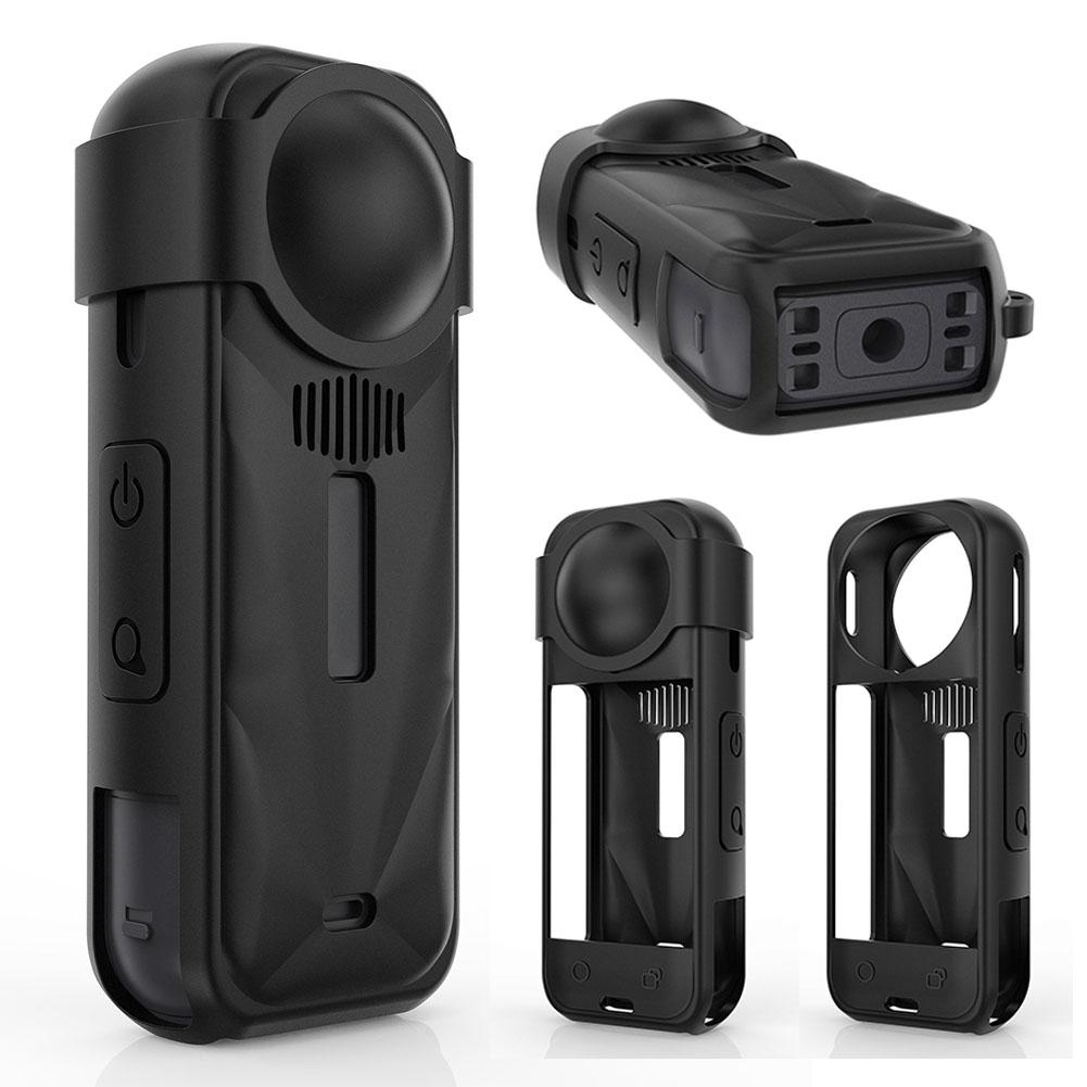 For Insta360 X5 2-IN-1 Silicone Case Lens Cap Lens Camera For Insta360 Cover Accessories Case P C6P5