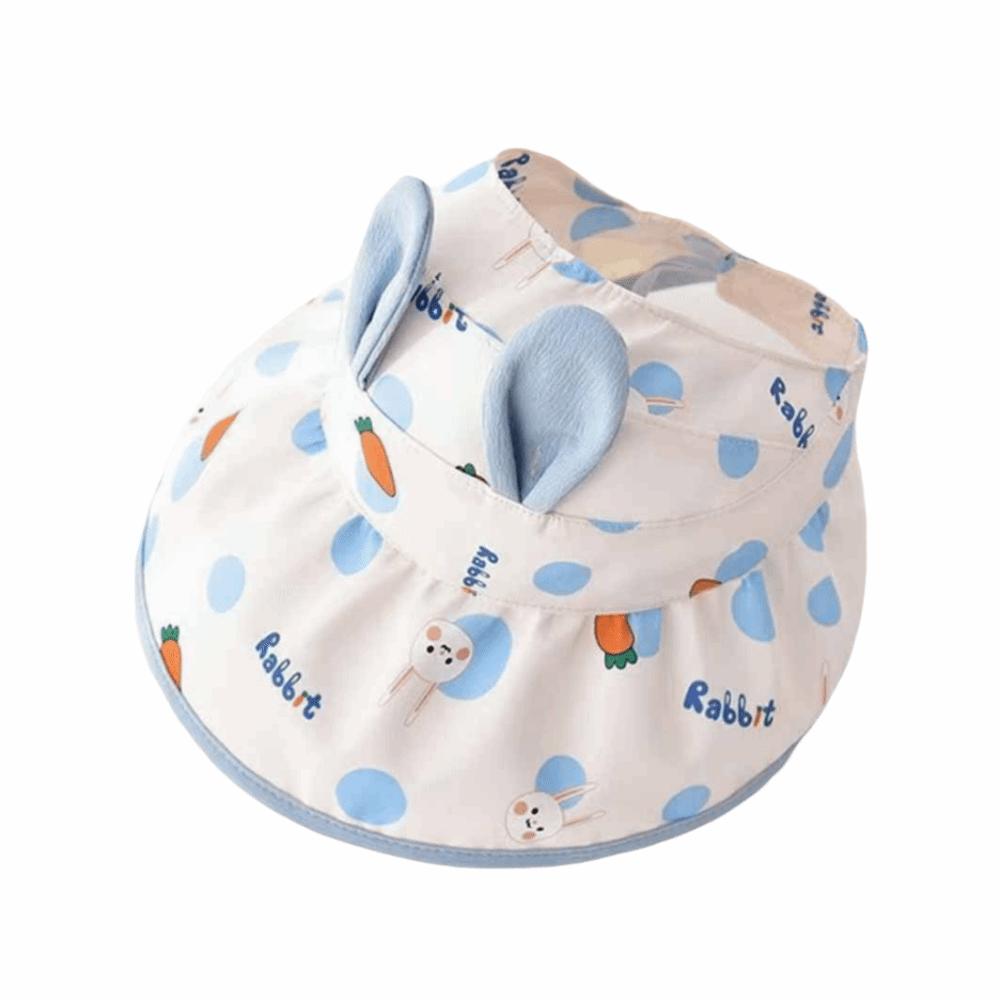Bunny Ears Cute UV Sun Hat Polyester Toddler Sunshade Cap Children's Sun Hat Travel Accessories