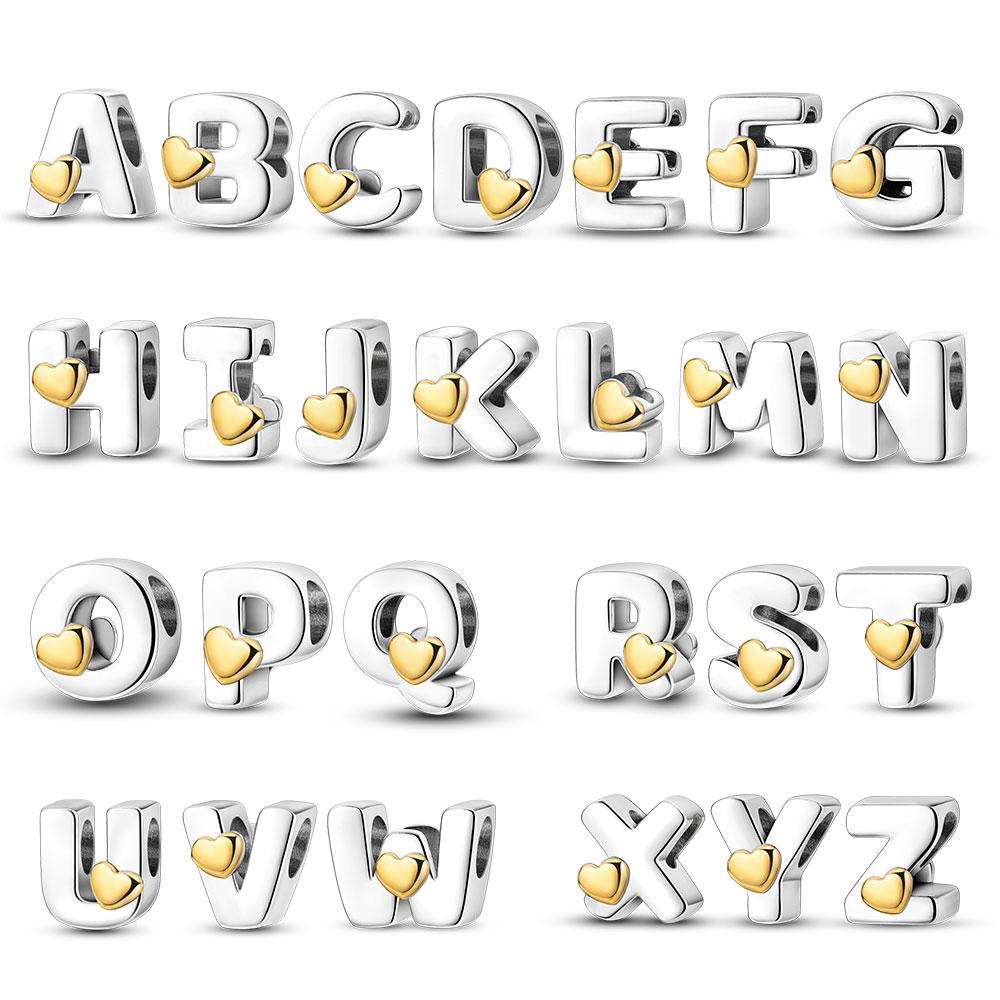 26 Букв Цветной Простой Подвеска Подходит для Браслета DIY Для Женщин Модные Украшения Тонкий Подарок на День Рождения Повседневная Носка