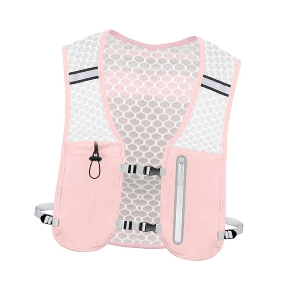 Reflective Reflective Running Vest Pack 2L Water Chest Pack Running Hydration Vest Bag Climbing