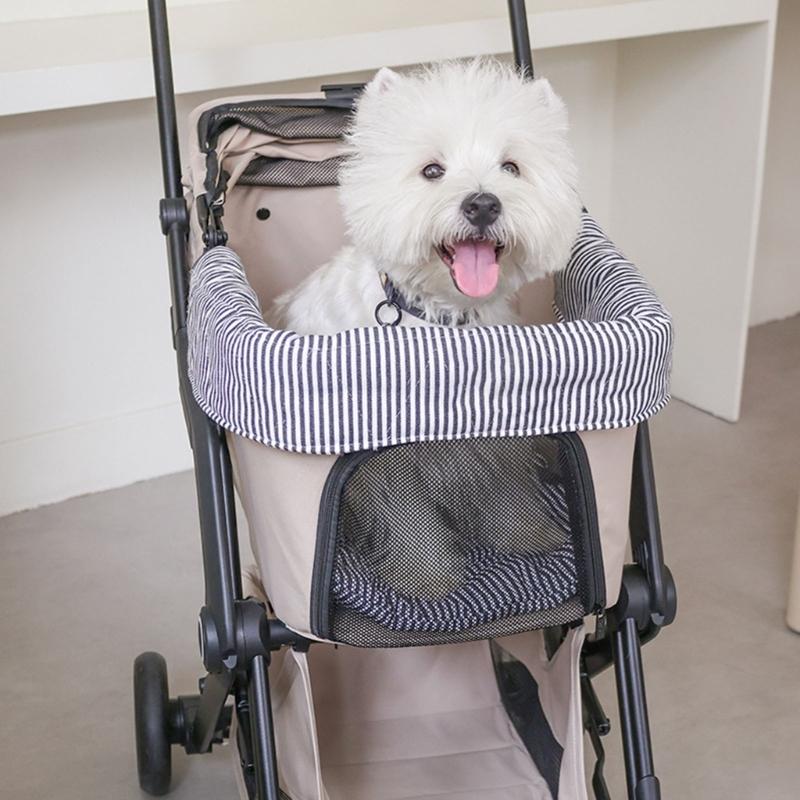 Pet Strollers Border Pad Removable Dog Cats Strollers Cushion Side Mad Comfortable Padding for Pet Carriers Strollers Use