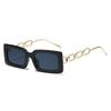 Square Sunglasses, Simple Square Chain Glasses, Personalized Sunglasses For Women Uv400
