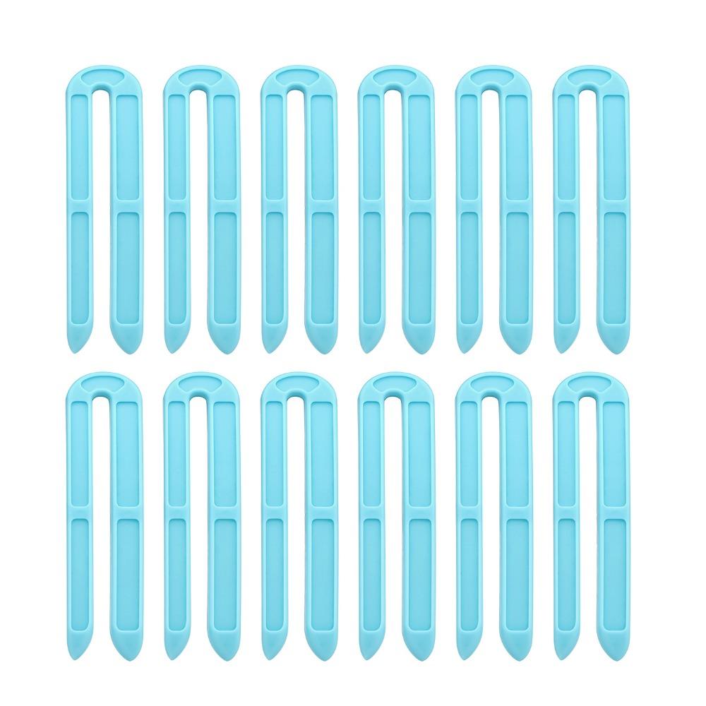 12Pcs High Temperature Salon Hair Volume Clips U-shaped Barber Perm Hair Pad Home