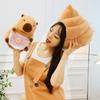 Creative capybara Baba nest doll Internet celebrity new kapibara plush pillow boys and girls funny gift