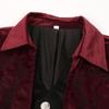 Medieval Retro Men's Jacket Steampunk Gothic Tailcoat Trench Coat Victorian Men Clothing Uniform Halloween Costume
