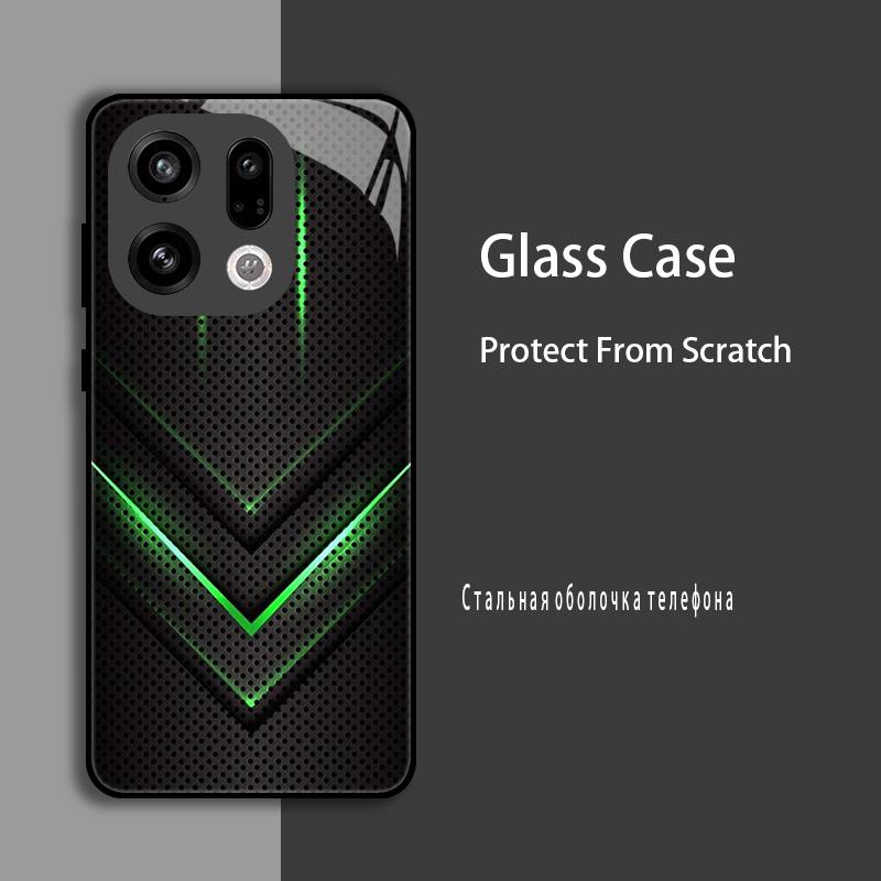 Для OPPO Find X9 X 9 Pro Чехол Крышка Чехол из закаленного стекла Жесткий Противоударный Чехол-бампер для OPPO Find X8S X8 Ultra Защитный чехол