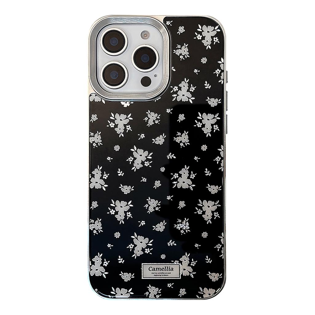 Gilded Flower Apple 16 Promax Mobile Phone Case 16 Suitable for IPhone 15 Anti Fall 14 Dark Wind 13 Hard Advanced