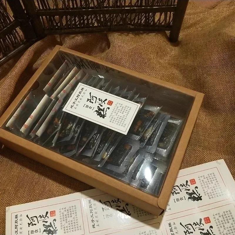 10/20pcs PVC Clear Lid Kraft Paper Box White Frosted Rectangular Gift Box Lid Ass Hide Glue Cake Handmade Soap Packaging Boxes