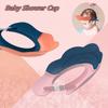 Ear Protection Head Cover Baby Bath Cap Baby Shower Cap Shampoo Shield Silicone Bath Visor