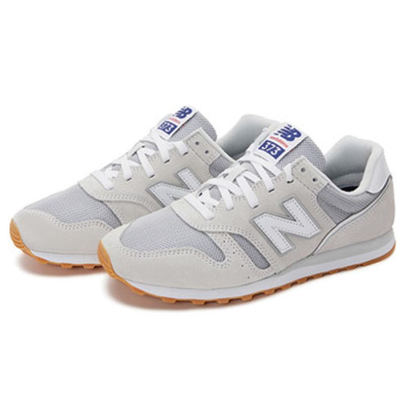 New Balance 373 Серо-белые кроссовки ML373DC2