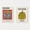 Абстрактная живопись на холсте с тыквой Yayoi Kusama, японский художник, принты плакатов, настенные художественные фотографии, домашний декор для гостиной, Cuadros
