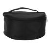 Barrel Makeup Bag Waterproof Abrasion Resistance Polyester Travel Cosmetic Bag with Soft Firm