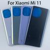 For Xiaomi Mi 11 5G M2011K2C, M2011K2G Back Glass Battery Cover New Mi11 Eleven Rear Door Housing With Adhesive
