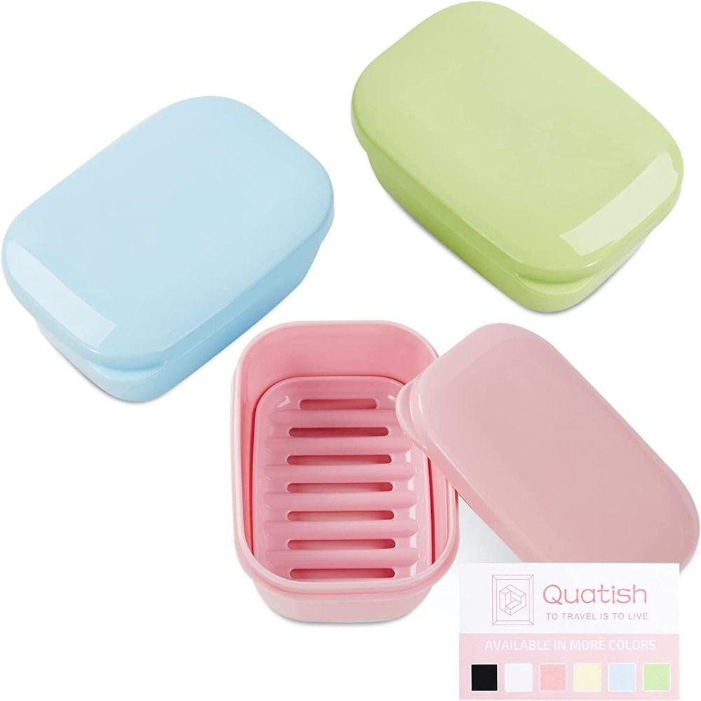 Leakproof with Lid Bathroom Bar Soap Case Soap Container Soap Holder Soap Box
