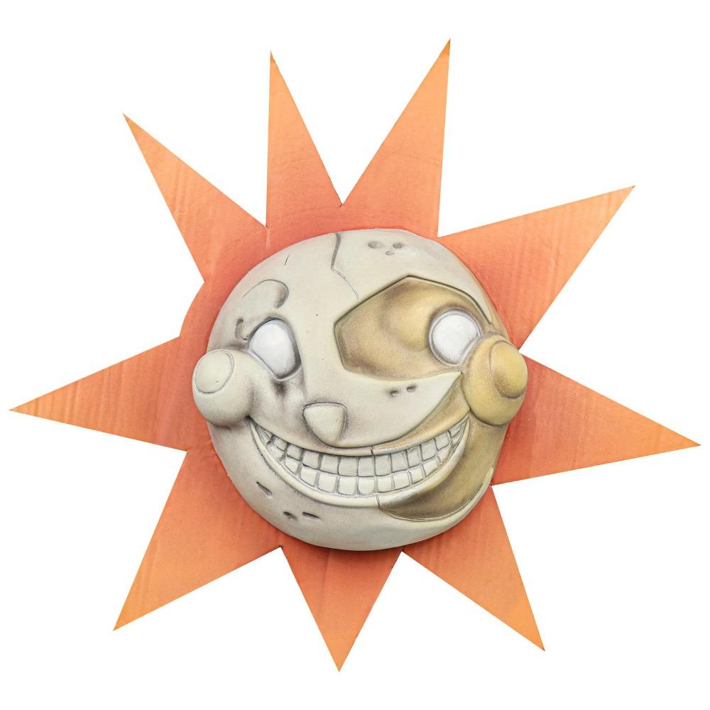 Security Breach Cosplay Prop, Sun Mask, Halloween Party Costume