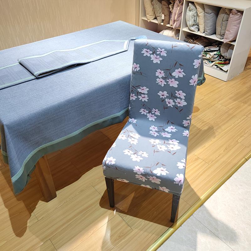 Чехол на стул из ткани молочный шелк Прочный Экологичный Без запаха Декоративный Эластичный Чехол на сиденье Дом Отель Свадьба Универсальный Чехол на сиденье