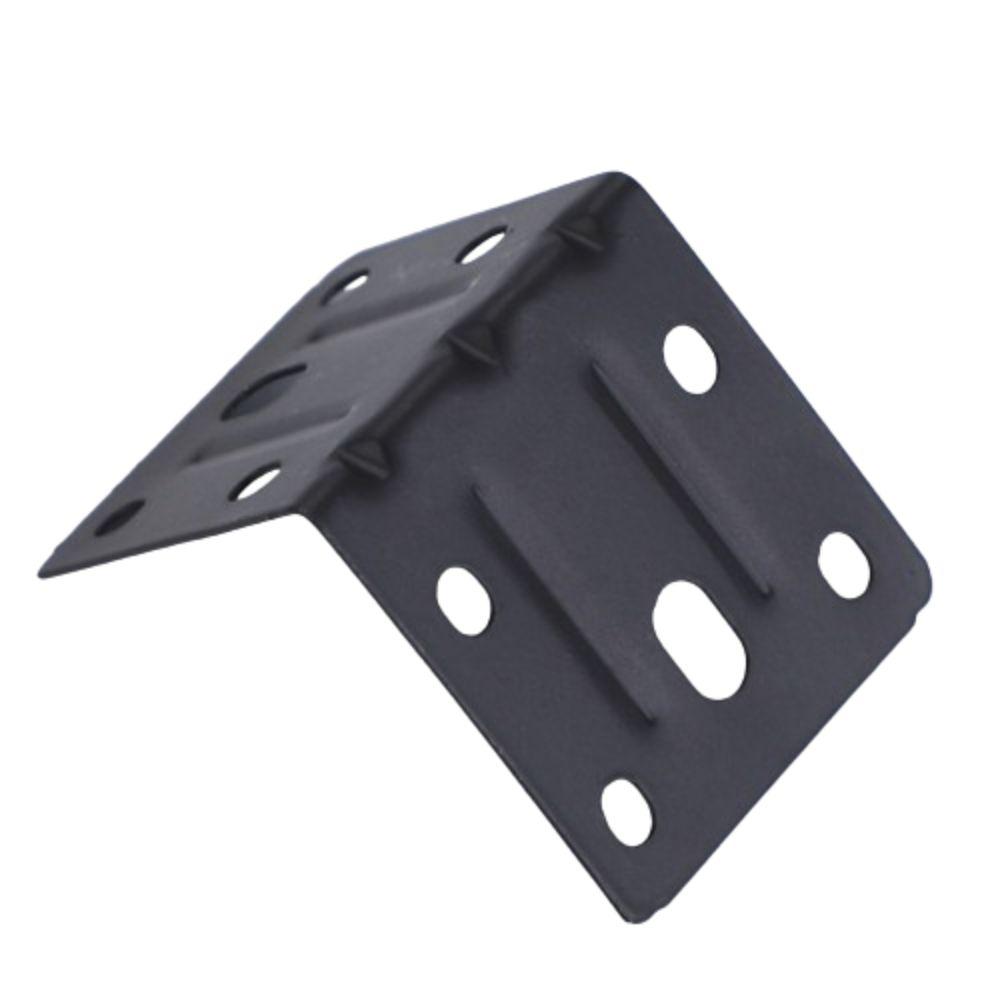 10 шт. железный мебельный уголок, устойчивый угловой соединитель 90 градусов для полок, стальное соединение