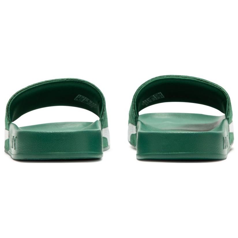 Puma Leadcat 2.0 Suede Classic Slide Sandals Unisex Footwear Green 384872-10