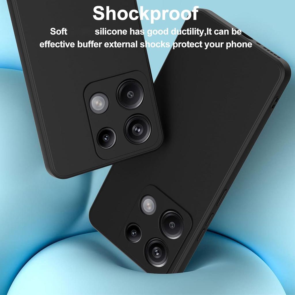 Матовый силиконовый мягкий чехол для Xiaomi Redmi Note 13 Pro Plus 4G 5G POCO X6 Pro Чехол для Redmi Note13 Note 13pro 13pro+ 5G Fundas