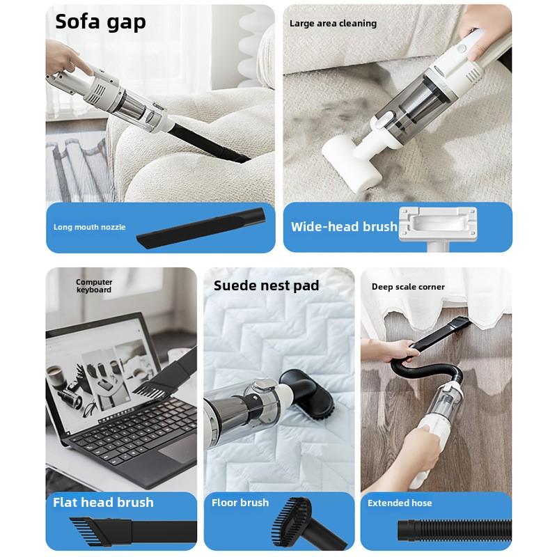 Устройство для всасывания шерсти домашних животных, удаление липких волос, автоматический беспроводной пылесос для чистки ковров и кроватей