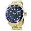 Pro Diver Big Case 200m Water Resistant Blue Dial Gold Stainless Steel Invicta [Invicta] Men's IN-47006 [Item]