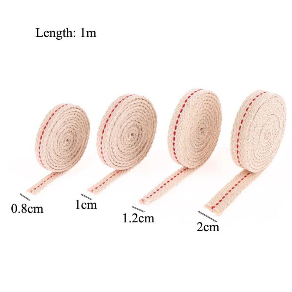 Lamp Wick Oil Lamp Wick Cotton Flat Lamp Wick Portable Braided Cotton Wick  Oil Lam