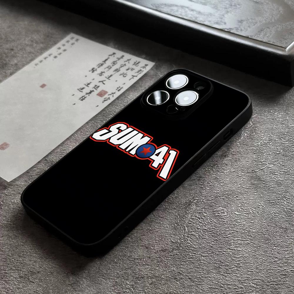 Горячий чехол для телефона S-sUM 41 Для 17 Pro Max Для Iphone 14 16 Pro Max 12 15 11 13 Pro Xr X Xs 8 7 Plus Задняя крышка