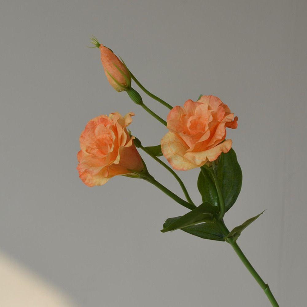 Реалистичный искусственный цветок эустомы Real Touch Искусственный букет Украшение для дома