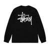 Basic Cotton Long Sleeve T-Shirt Men Women Loose Fit Casual Daily Wear