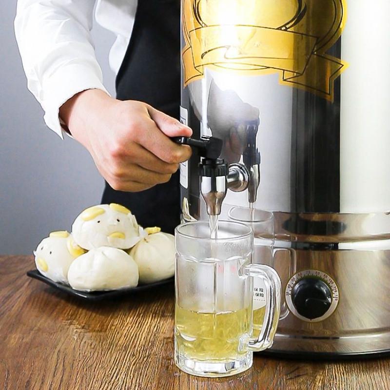 Электрическое ведро для нагрева воды из нержавеющей стали Большой емкости Коммерческий водонагреватель Бытовое термоизолированное ведро