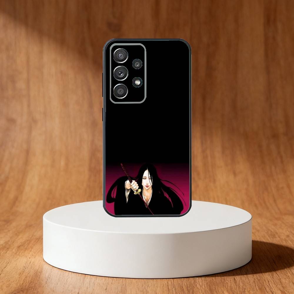 Unohana R-Retsu B-Bleaches Phone Case For Samsung S25,S24,S21,S22,S23,S30,Ultra,S20,Plus,Fe,Note,10,9,5G Black Cover