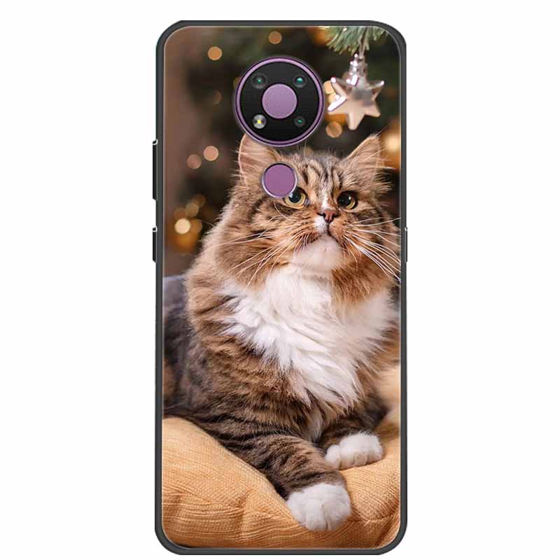 For Nokia 3.4 Case 5.4 Lovely Soft Silicone Protective TPU Bumper Back Cases For Nokia 5.4 Cover Cartoon Cute for Nokia3.4 Shell