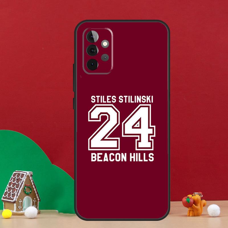 Чехол Teen Wolf Beacon Hills для Samsung Galaxy A36 A56 A06 A13 A53 A32 A12 A22 A52 A35 A17 A16 A55 A15 A54 A34 A14