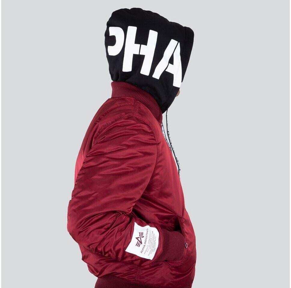 Зимняя куртка Alpha Industries MA-1 Zip Jacket (118101) бордовый