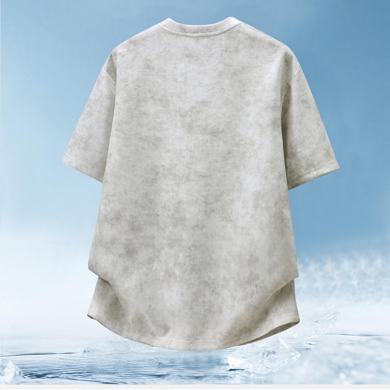Большие размеры 4XL-10XL Модная мужская футболка Летние оверсайз топы Повседневная футболка с коротким рукавом Летняя одежда