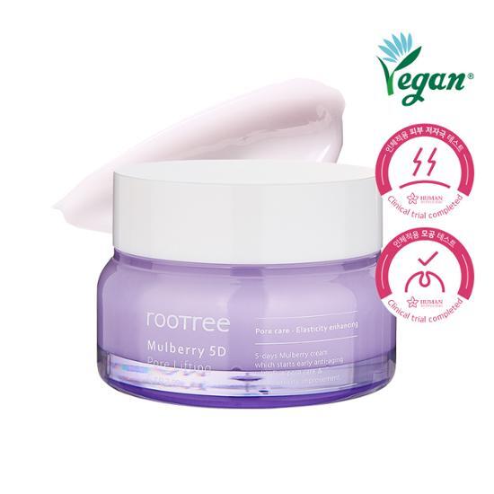 rootree Пятислойный крем для лифтинга пор Mulberry 50 мл