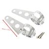 43mm-50mm Fork Chrome Headlight Mount Bracket Motorcycle Headlamp Holder Adapter