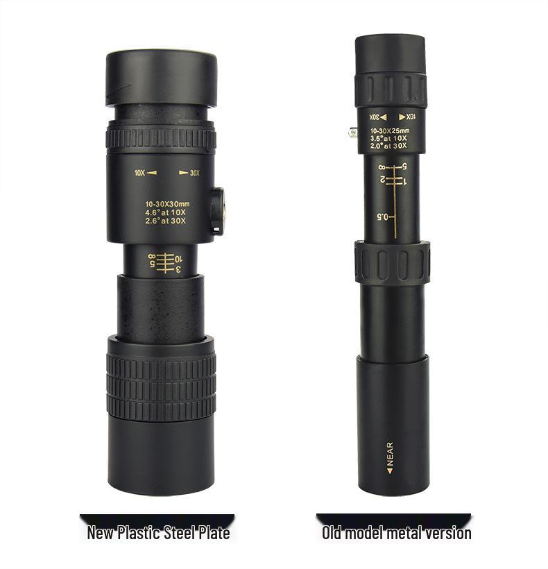 High-Definition 10-300×40 Retractable Portable Monocular Telescope
