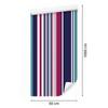 Colorful and vertical stripes wallpaper for living room and bedroom 50x1000