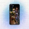 Чехол для телефона F-Five Nights At -F-Freddys Fnaf для Samsung Galaxy A73, A72, A71, A70, A53, A52, A51, Другие Мягкий Черный Чехол