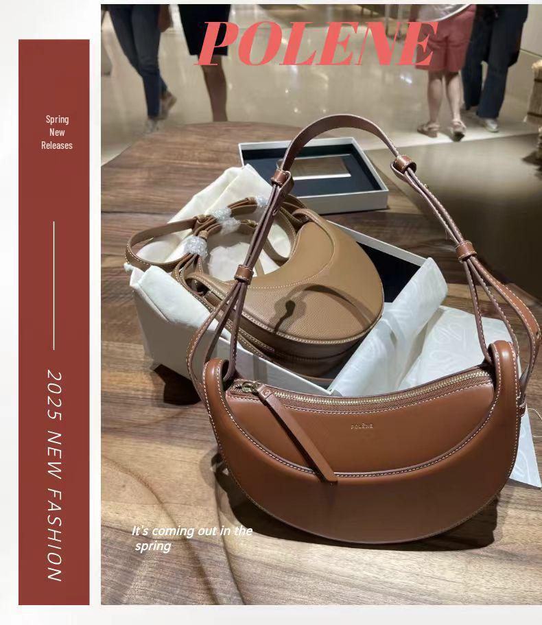 Сумка для седла: Французский городской дизайн, Натуральная кожа, Женская одноплечевая/кроссбоди