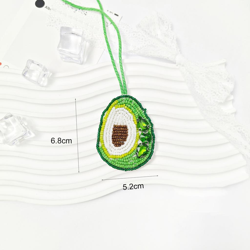 5-10cm Coconut Tree Decor Rainbow Patch Beaded Pendant For Clothing Applique Tropical Decor Wall Decor