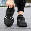 Children's Fashionable and Convenient Velcro Casual Sports Shoes Thick Soled Height Increasing Casual Board Shoes White Shoes