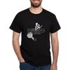 CafePress Мужская футболка с цитатой Теслы и Эйнштейна, 100% хлопок, Классическая графическая темная футболка