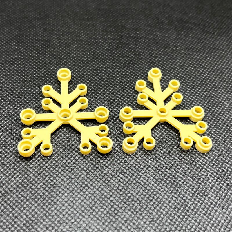 30pcs 6 x 5 Leaves Block Flower Tree Parts Compatible 2417 Classic MOC Build Brick Construction City Street View Accessories