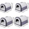 2-in-1 Large Pet House with Ample Space,Soft and Comfortable,Multifunctional,Suitable for All Seasons for Small Medium Dogs Cats