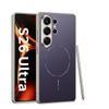 Samsung S26ultra Магнитная Skin Suction Матовый Чехол для Мобильного Телефона Оптом S26plus Зарядка Однотонный Защитный Чехол