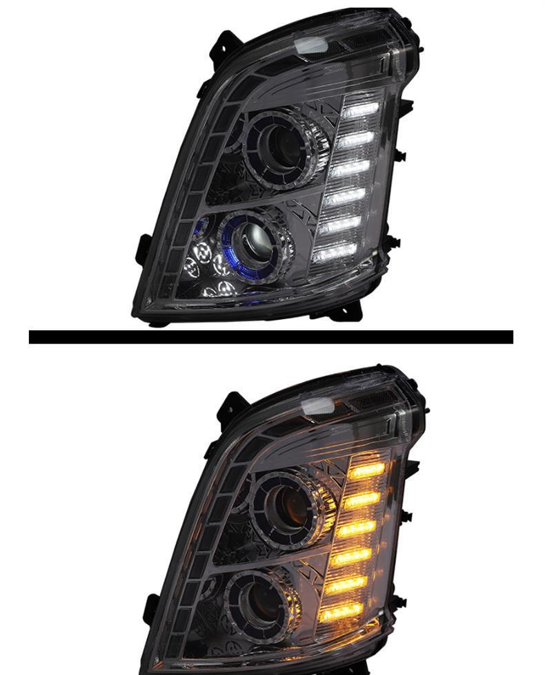 Светодиодная фара в сборе Liuzhou Chenglong H7H5 New M3 Super Bright с двойной линзой для автомобиля