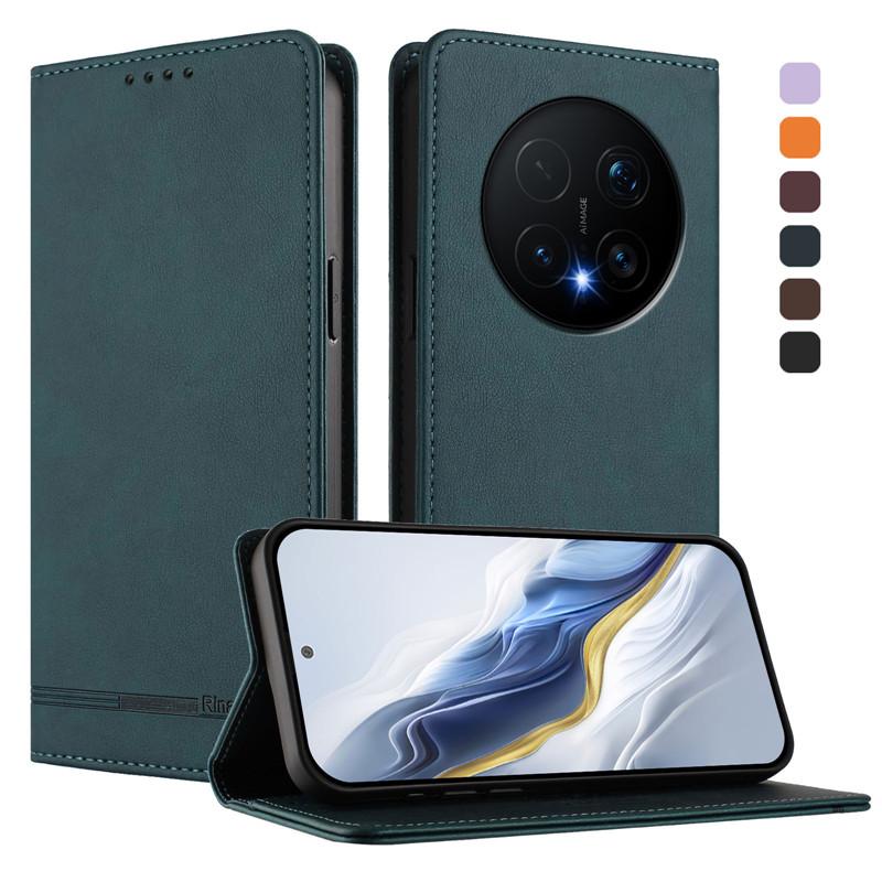 Кожаный Ретро Противоугонный Кошелек Чехол-книжка Для Honor Magic 8 Lite Magic8 Pro 5G BKQ-AN10 Чехол Чехол для телефона Магнитная застежка Слот для карт