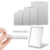 Aluminum Folding Mirror Foldable Pocket Mini Mirror Decorative Makeup Mirrors Travel Use